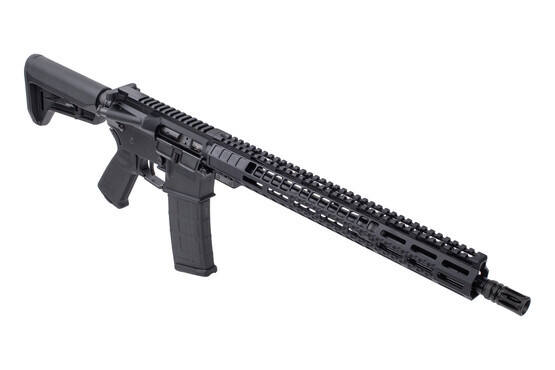 Evolve Weapons Systems 5.56 NATO Duty AR-15 Rifle features a 16in barrel and free float handguard